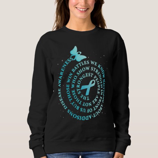 Addison Disease Warrior 1 Sweatshirt (Vorderseite)