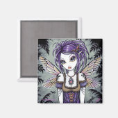 "Addison" Dragonfly Fairy Art Magnet (Vorderseite/Rückseite)