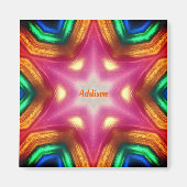 ADDISON ~ Gleaming Abstraktes Muster ~ Magnet (Vorne)