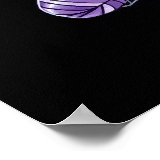 "Addison" Misty Dragonfly Fairy Poster (Ecke)