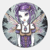 "Addison" Misty Dragonfly Fairy Stickers (Vorderseite)