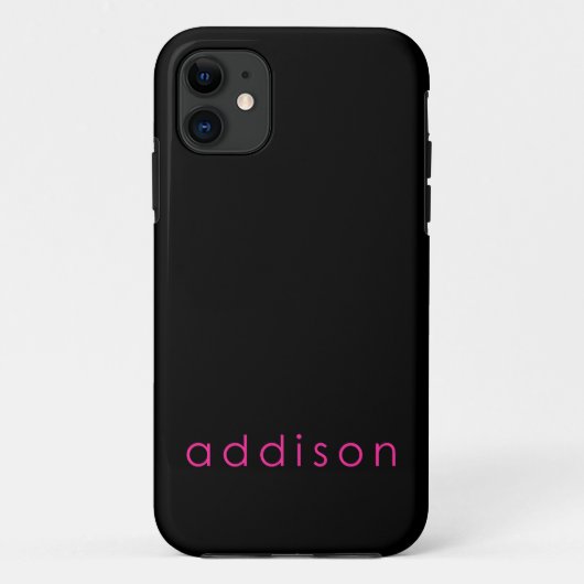 Addison Name für Addison Case-Mate iPhone Hülle (Rückseite)