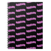 Addison Name für Addison Notizblock (Vorderseite)