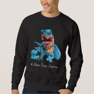 Addison s disease Awareness Month Light Blue Ribbo Sweatshirt