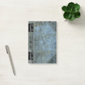 Addison Scout Altes Buch Cool Monogramm Post-it Klebezettel (Büro)