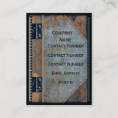 Addison Spencer beruflich Visitenkarte (Rückseite)