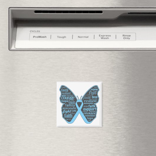 Addison's Disease Awareness Butterfly Magnet (In Situ (Geschirrspüler))