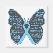 Addison's Disease Awareness Butterfly Magnet (Vorne)