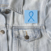 Addison's Disease Awareness Custom Ribbon Art Butt Button (Beispiel)