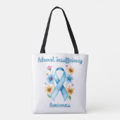 Addison's Disease Awareness Tasche (Rückseite)