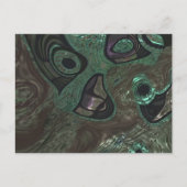 Addled Abs Postkarte (Vorderseite)