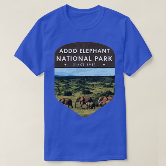 Addo Elephant Nationalpark T-Shirt (Design vorne)