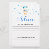 Addon Blue Boy Baby Shower Game (Vorne/Hinten)