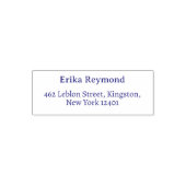Address Contact Information Permastempel (Design)