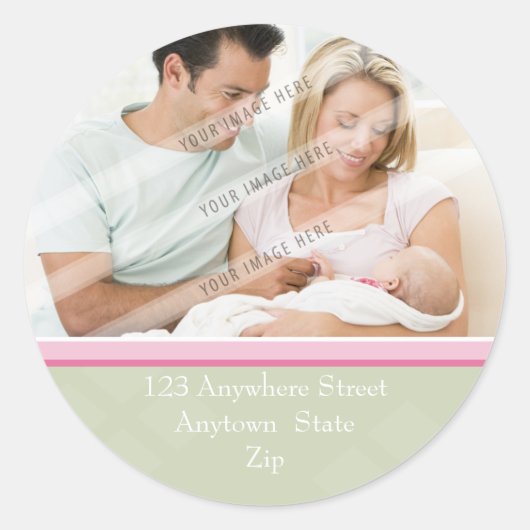 ADDRESS FOTO STICKER :: weiche Diamanten 1 (Vorderseite)