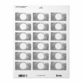 Address Labels Art&Design Stile Adressaufkleber (Vorne)