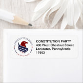 Address Labels, Constitution Party (Insitu)