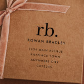 Address Wooden Stamp | Return Mailing Stamper Gummistempel