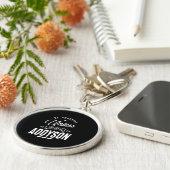 Addyson Personalisiert Name Birthday Schlüsselanhänger (Seite)