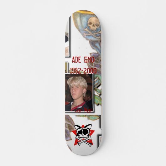Ade Emo Sonderausgabe-Denkmal-Skateboard Skateboard (Vorne)