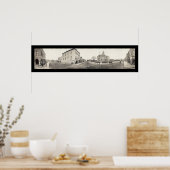 Adel, IA Foto 1907 Poster (Küche)