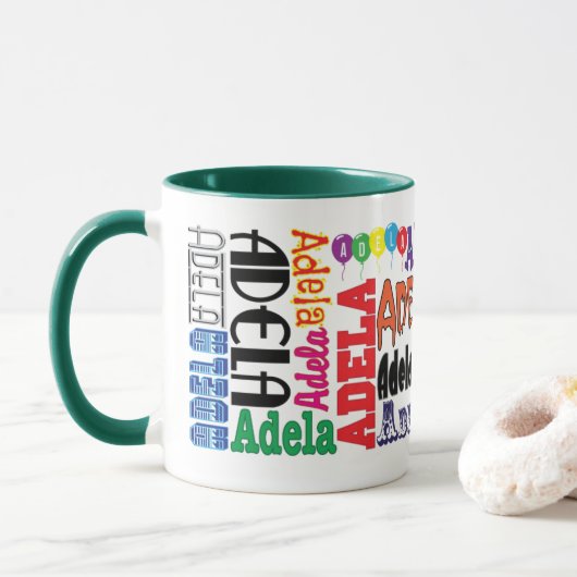 Adela-Kaffee-Tasse Tasse (Mit Donut)