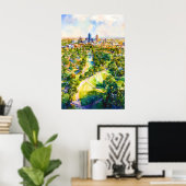 Adelaide Aquarell Poster Wandkunst Adelaide Wand (Heimbüro)