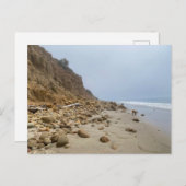 Adelaide at Loon Point Beach, CA Postkarte (Vorne/Hinten)