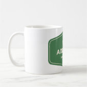 Adelaide Australia - Golf Course Destination Logo Kaffeetasse (Links)