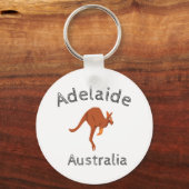 Adelaide Australia Kangaroo Schlüsselanhänger (Vorderseite)