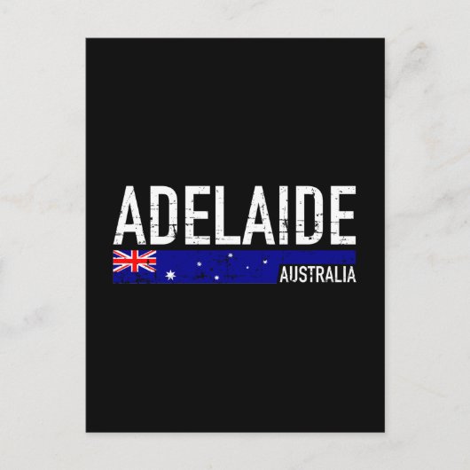 Adelaide Australia Postkarte (Vorderseite)
