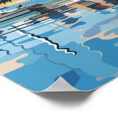 Adelaide Australia Reisen Art Vintag Poster (Ecke)