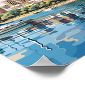 Adelaide Australia Reisen Art Vintag Poster (Ecke)