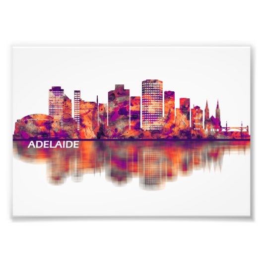Adelaide Australia Skyline Fotodruck (Vorne)