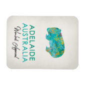 Adelaide Australia Wombat Magnet (Horizontal)