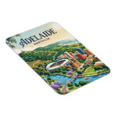 Adelaide Australien Magnet (Rechte Seite)