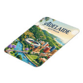 Adelaide Australien Magnet (Linke Seite)