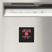 Adelaide Basketball Magnet (In Situ (Geschirrspüler))
