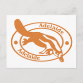 Adelaide Briefmarke Postkarte (Vorderseite)