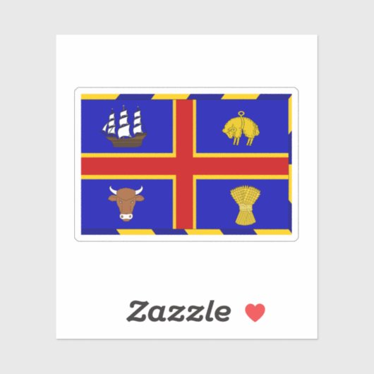 Adelaide City Aufkleber (Blatt)