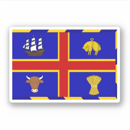 Adelaide City Aufkleber (Vorderseite)