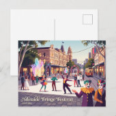 Adelaide Fringe Festival Australien Postkarte (Vorne/Hinten)