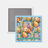 ADELAIDE ~ Frohe Ostern ~ Goldene Eier ~  Magnet (Vorderseite/Rückseite)