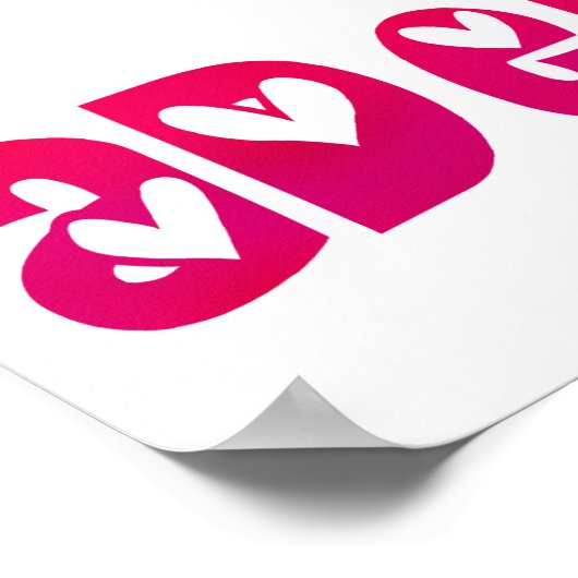 Adelaide im Herzen Poster (Ecke)