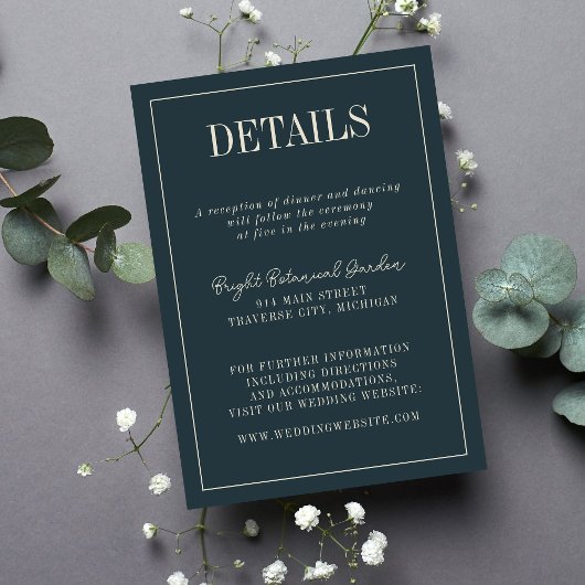 Adelaide | Kurierte Farben | Details Begleitkarte