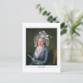 Adélaïde Labille-Guiard #1 - Kunsthistorkarte Postkarte (Stehend Vorderseite)