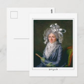 Adélaïde Labille-Guiard #1 - Kunsthistorkarte Postkarte (Vorne/Hinten)