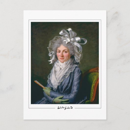 Adélaïde Labille-Guiard #1 - Kunsthistorkarte Postkarte (Vorderseite)