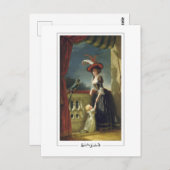 Adélaïde Labille-Guiard #24 - Fine Art Postcard Postkarte (Vorne/Hinten)