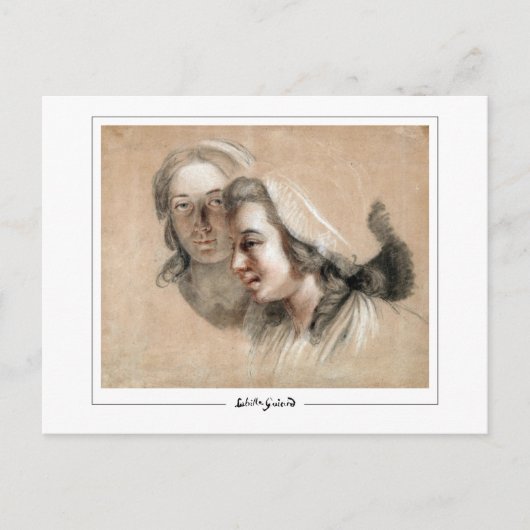 Adélaïde Labille-Guiard #32 - Fine Art Postcard Postkarte (Vorderseite)